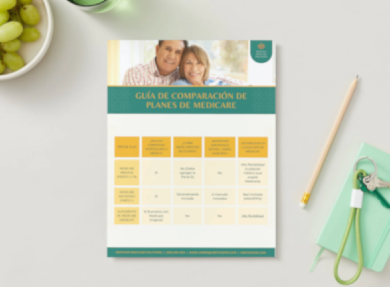 Navigating Medicare Plans Flyer – Spanish