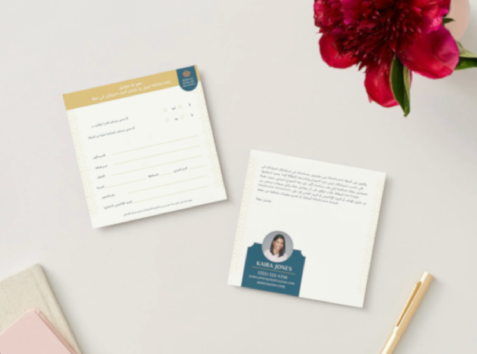 Lead Card – Arabic