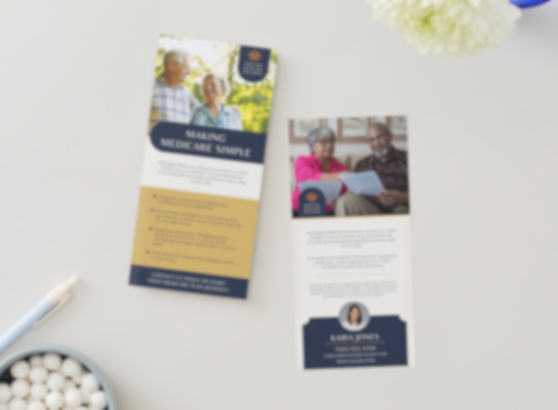 Medicare Education Rack Card - English