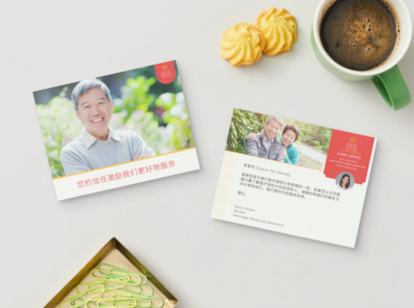 Client Appreciation Card - Mandarin