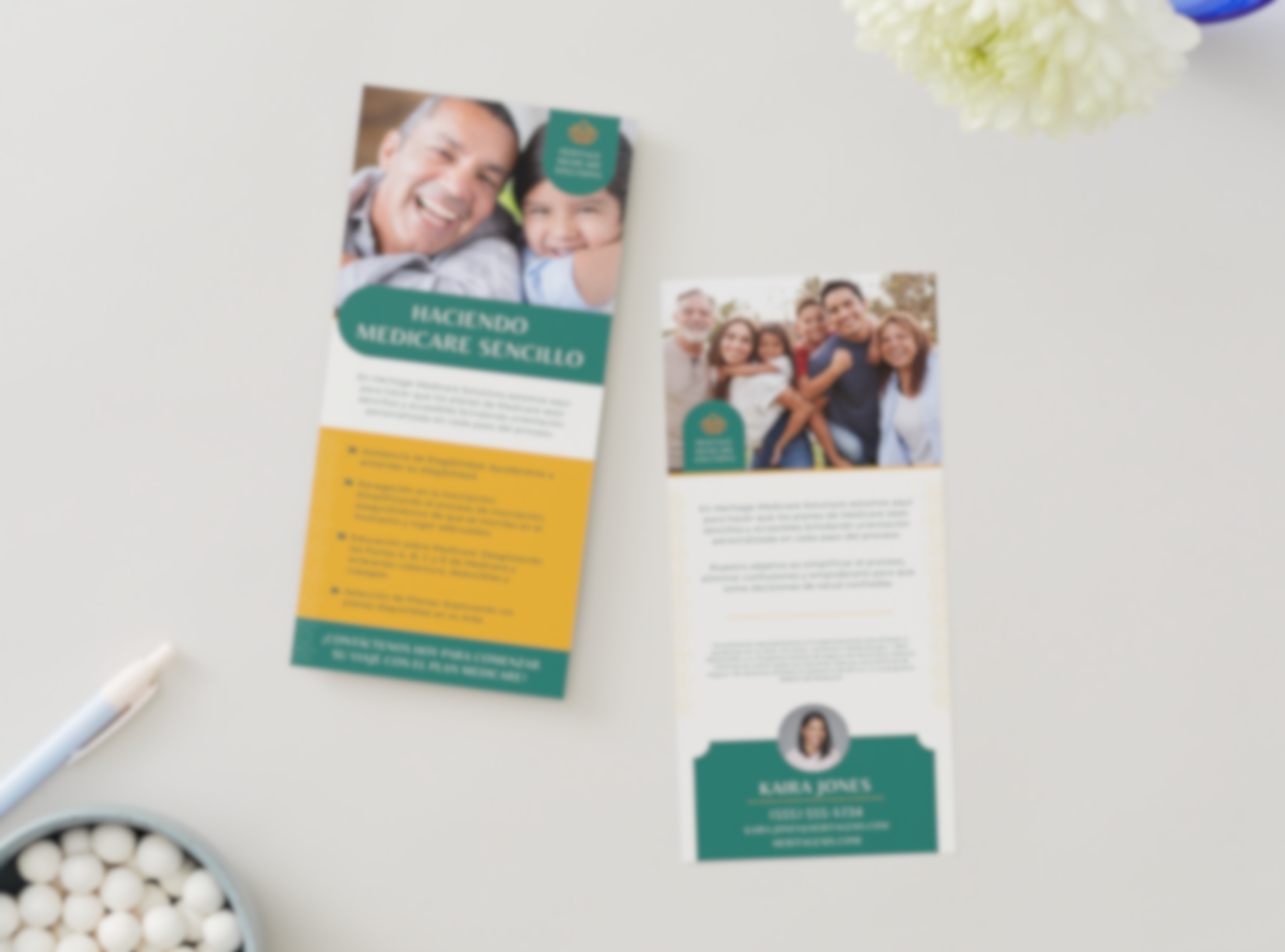 Medicare Education Rack Card - Spanish