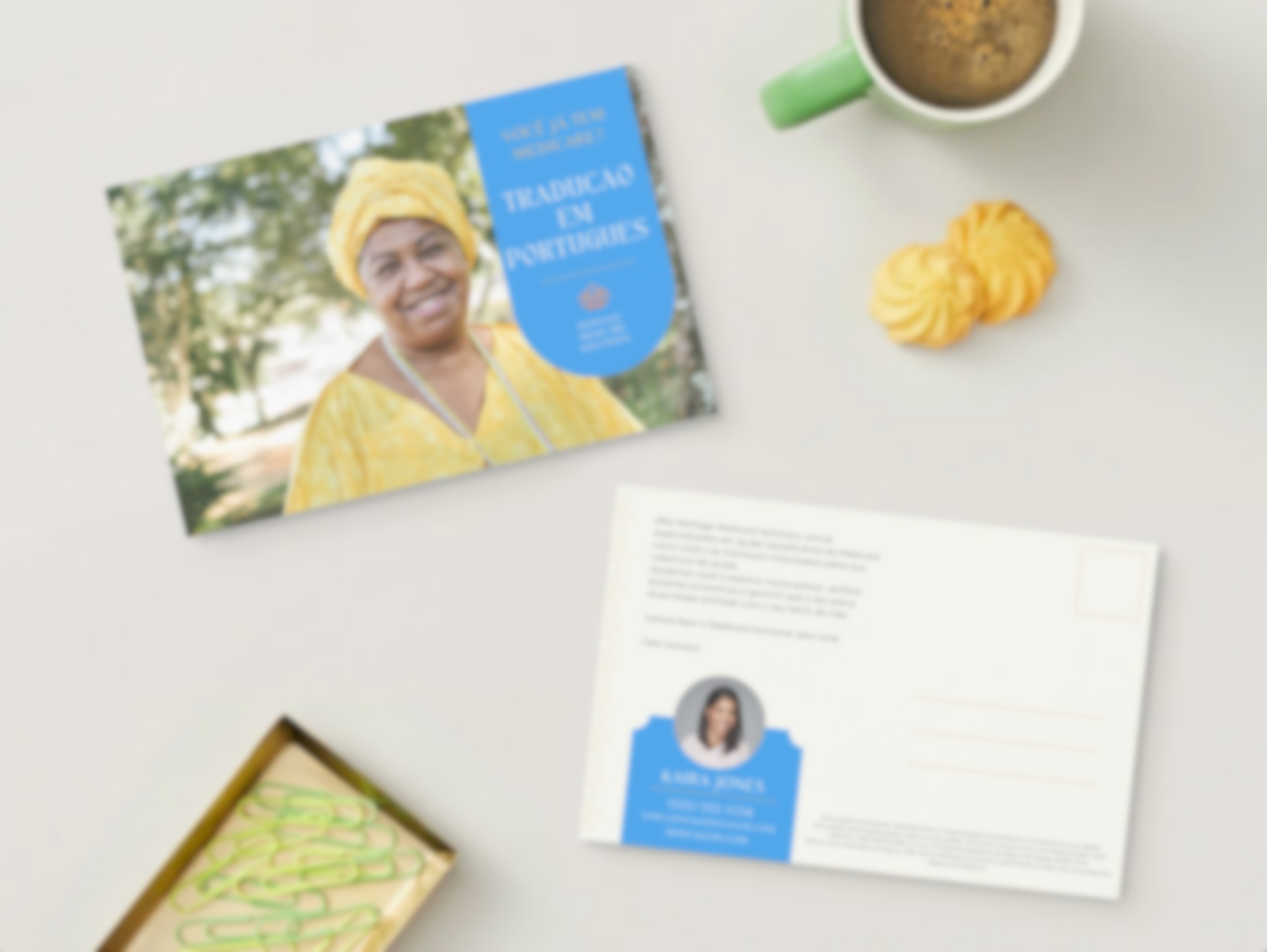 Existing Medicare Clients Mailer/Postcard - Portuguese
