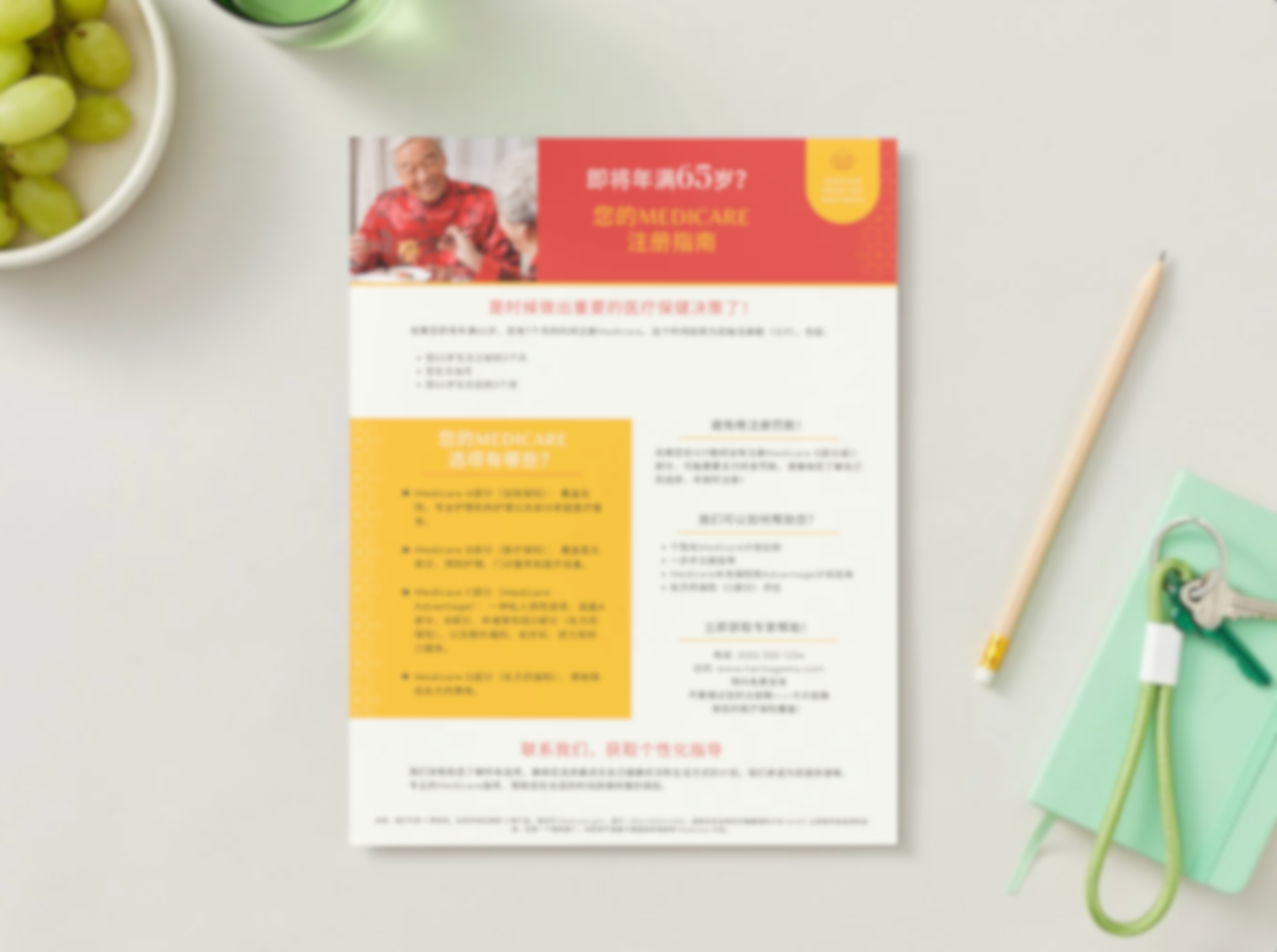 Turning 65 Medicare Enrollment Guide - Mandarin