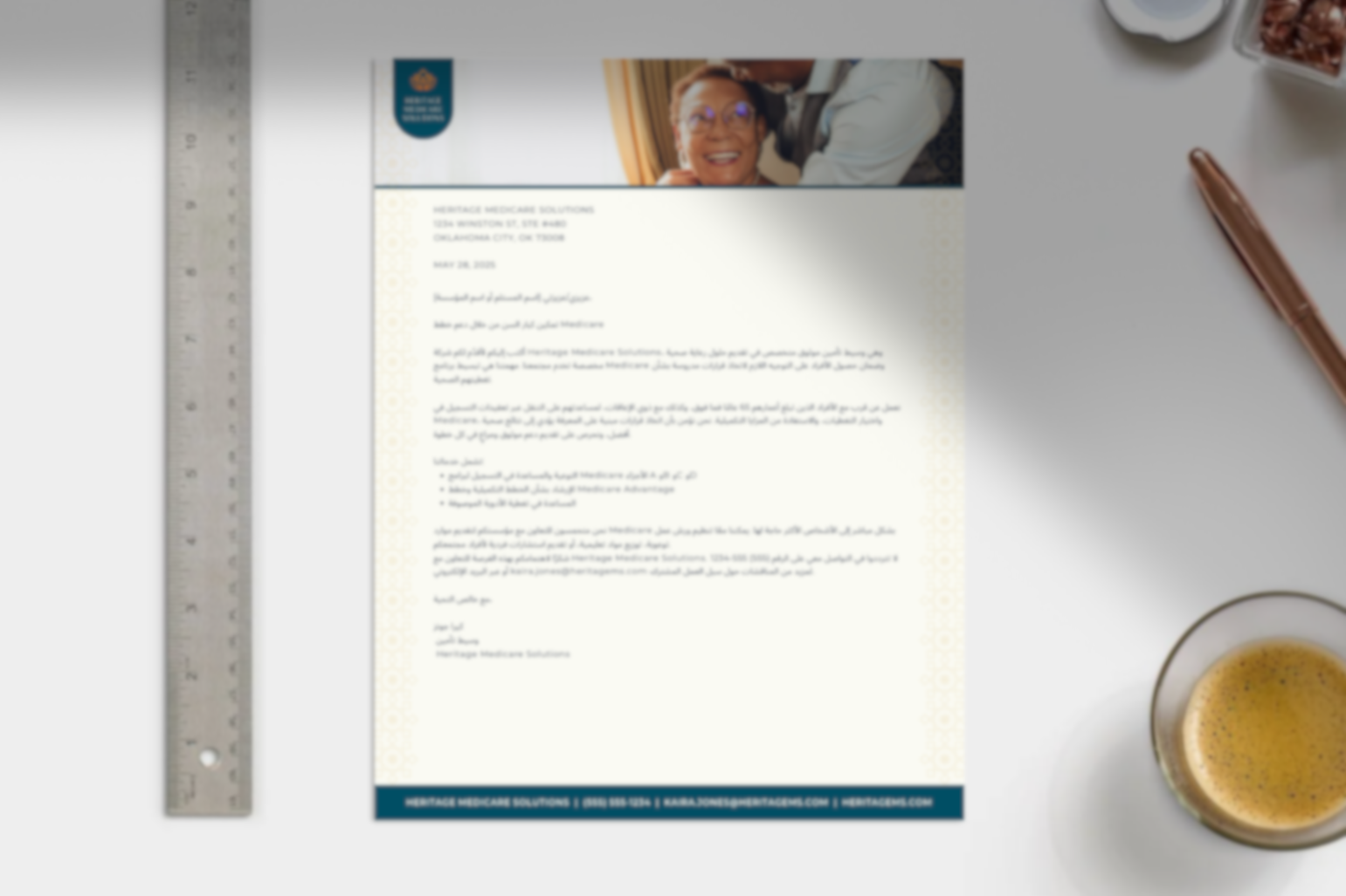 Letter to Community - Arabic