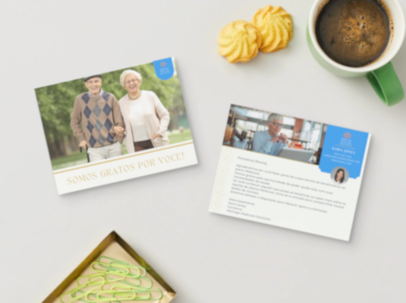 Client Appreciation Card - Portuguese