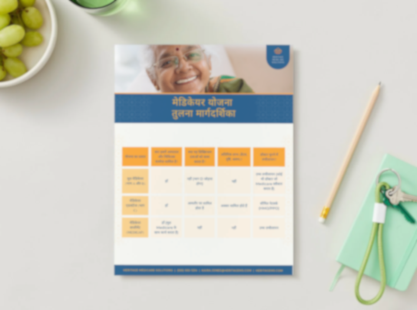 Navigating Medicare Plans Flyer – Hindi