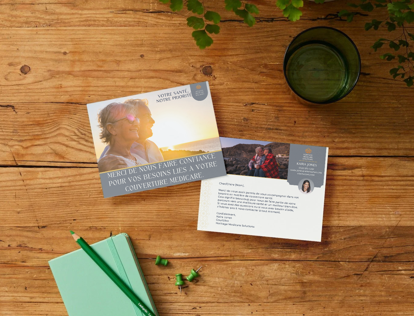 Client Thank You Card - French