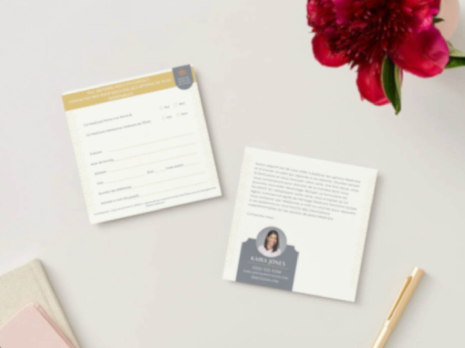 Lead Card – French