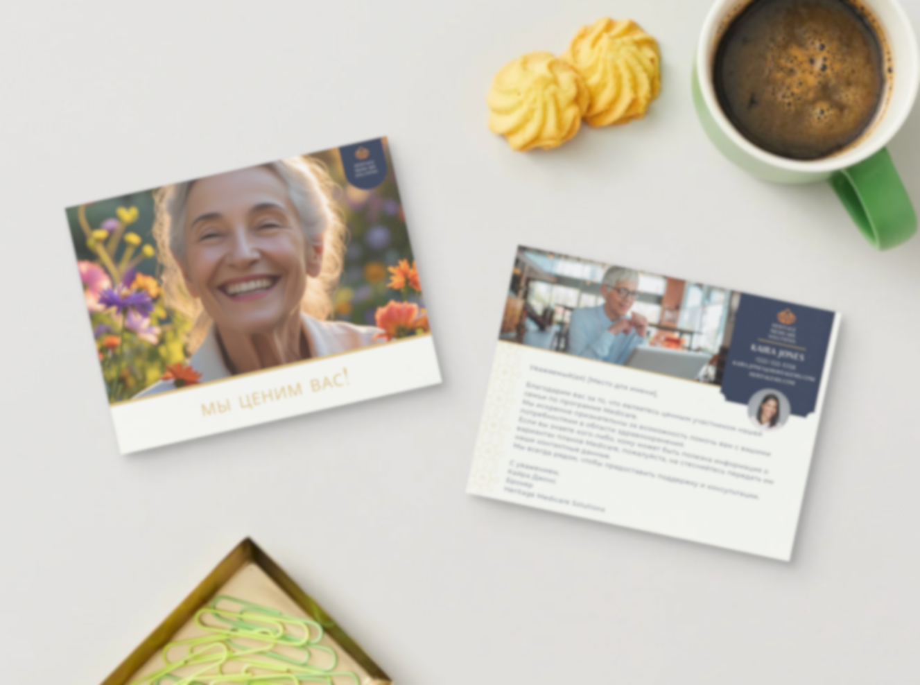 Client Appreciation Card - Russian
