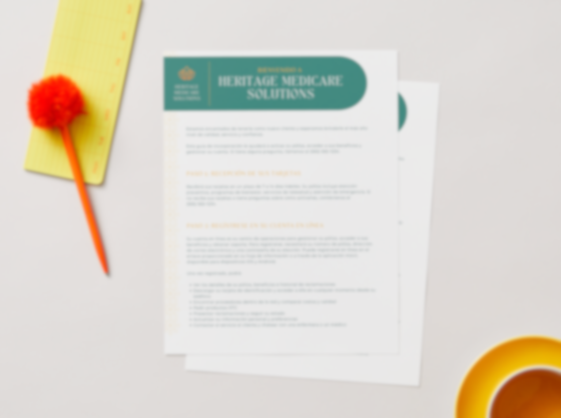 Post-Enrollment Guide - Spanish