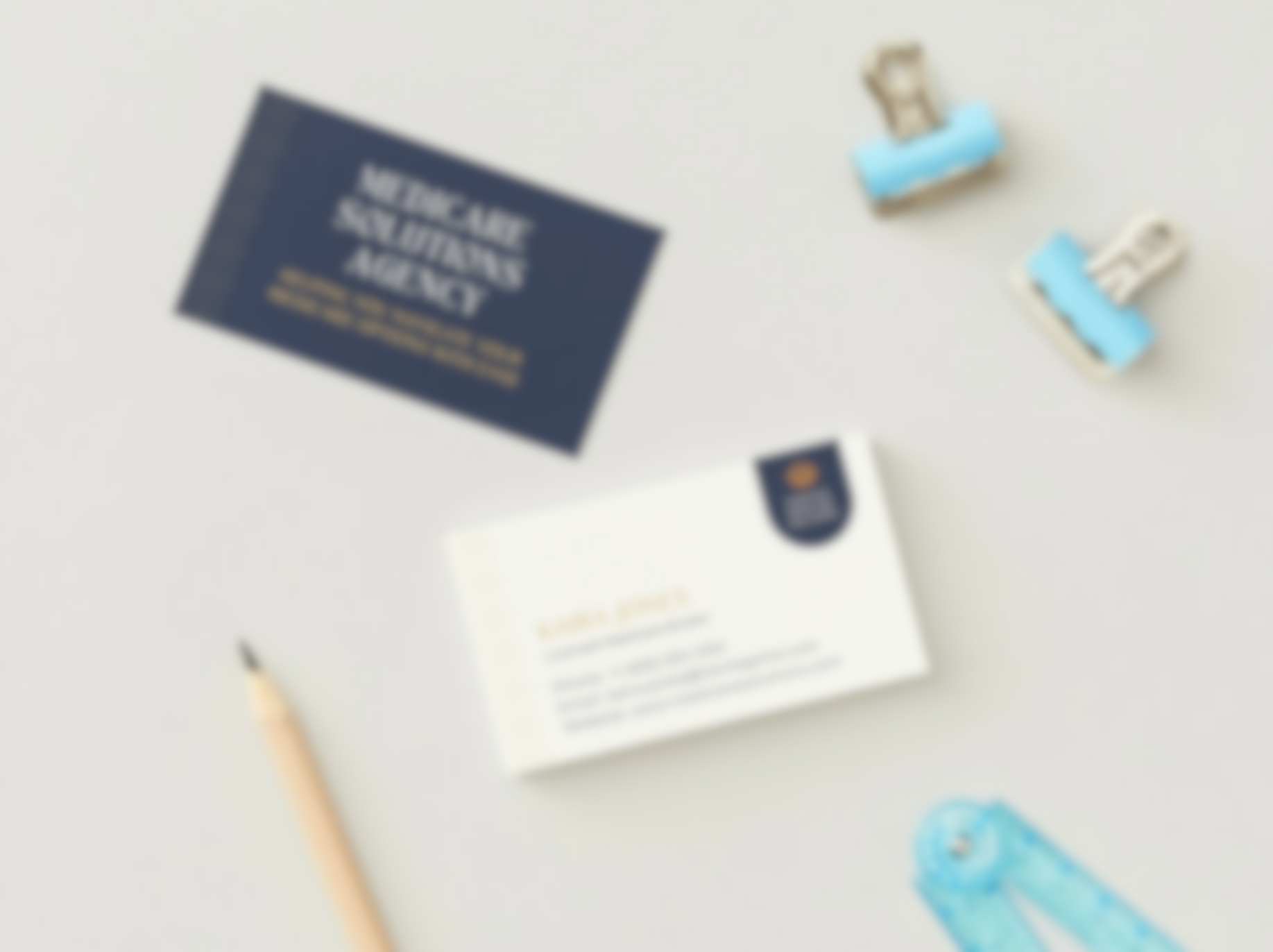 Business Card Template - English