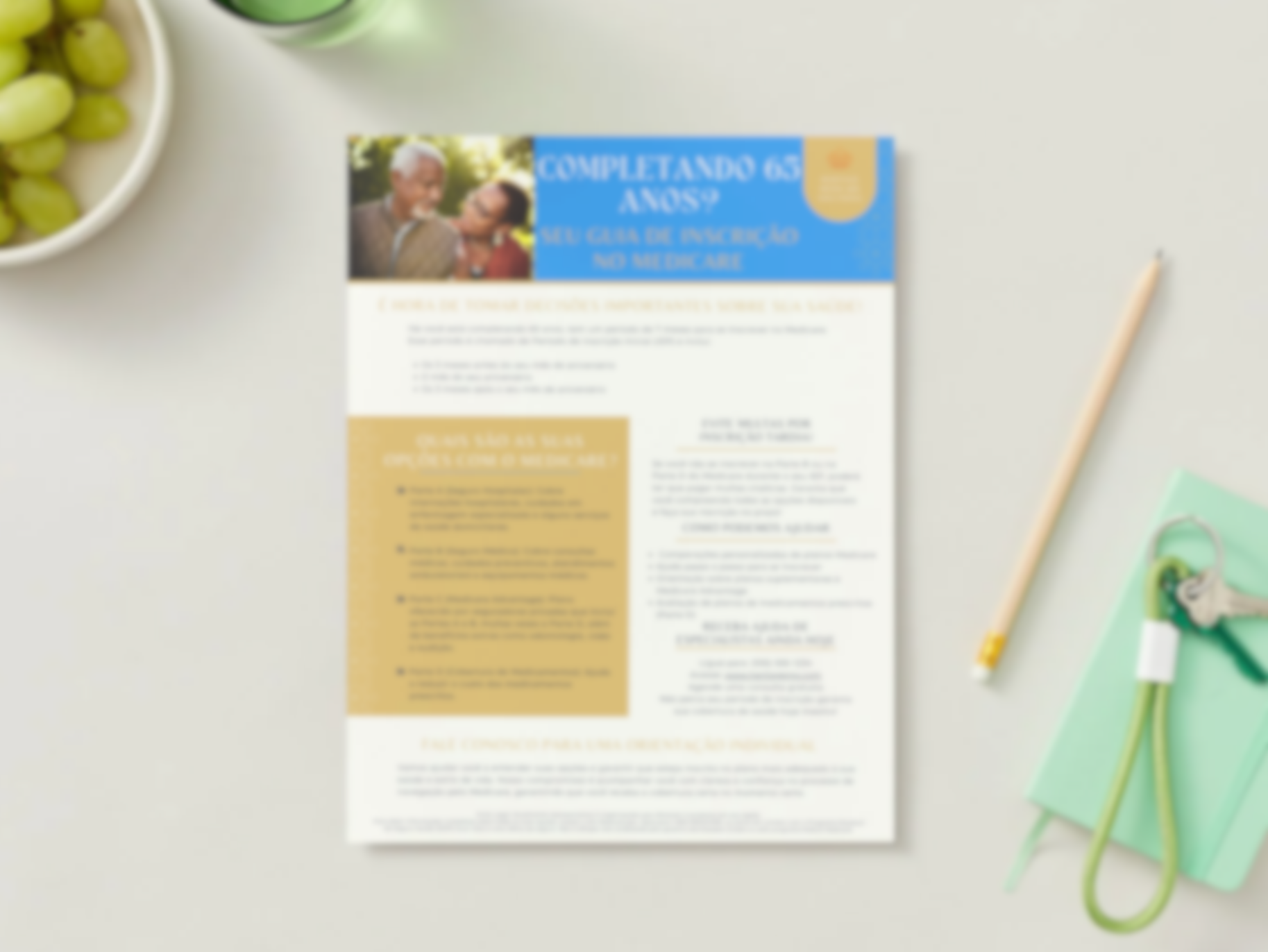 Turning 65 Medicare Enrollment Guide - Portuguese