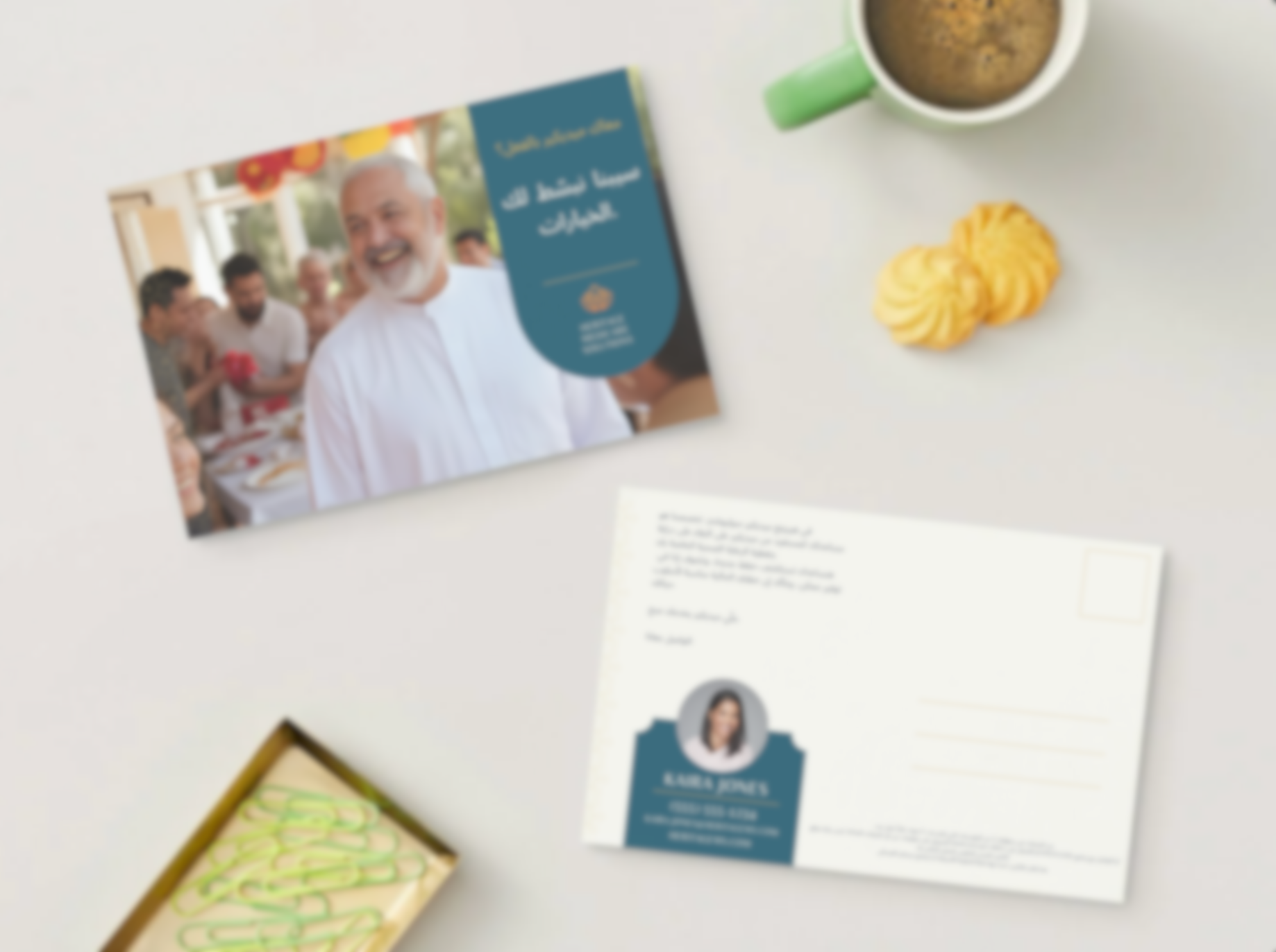 Existing Medicare Clients Mailer/Postcard - Arabic