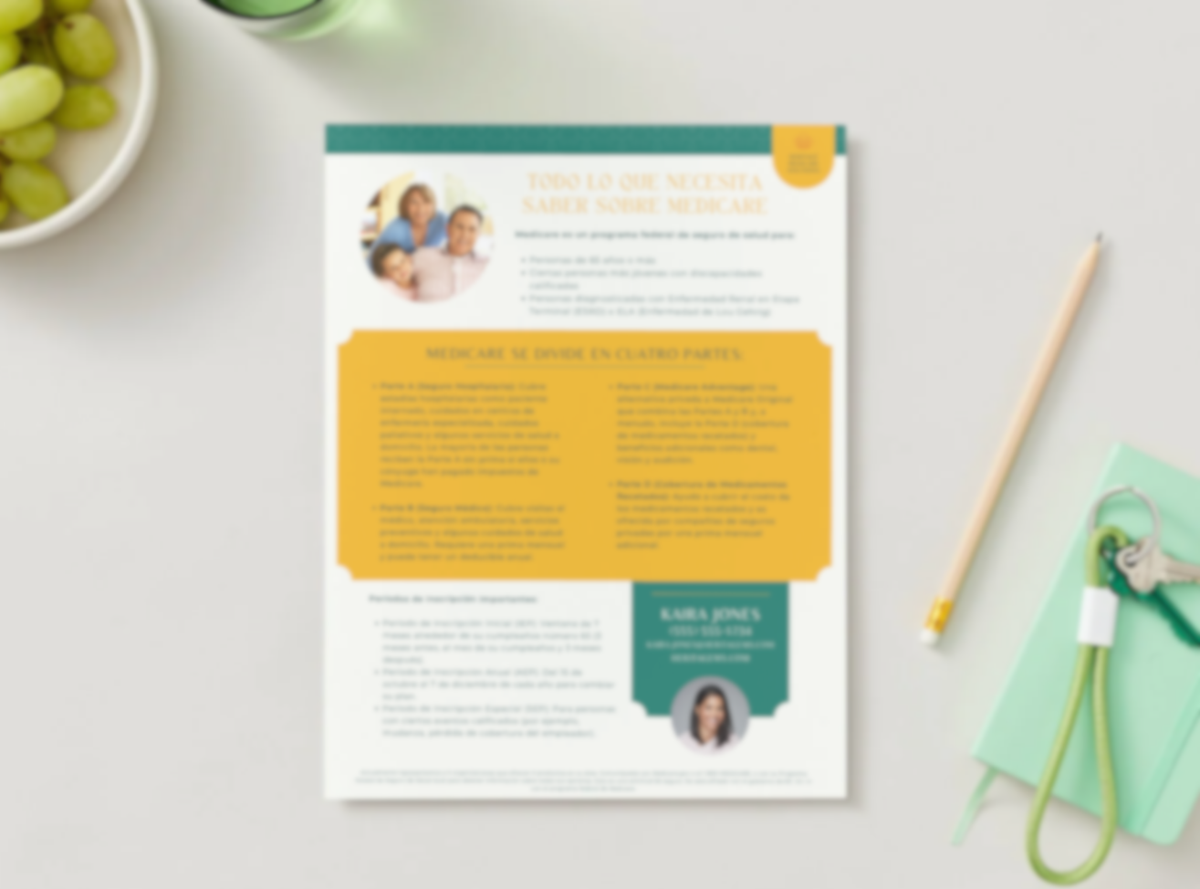 Medicare 101 Flyer - Spanish