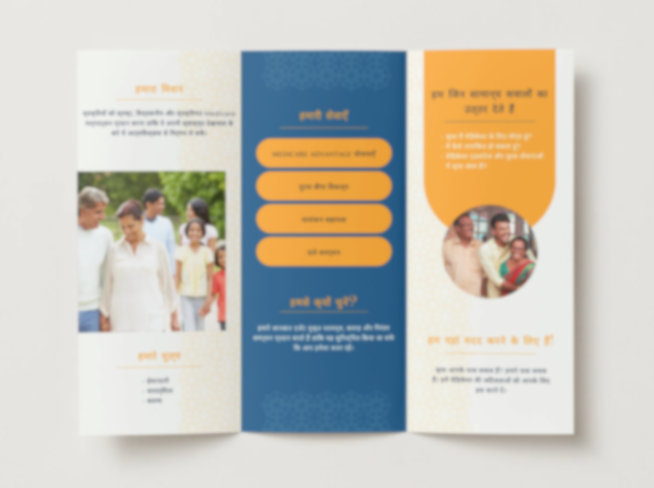 About the Agency Trifold - Hindi